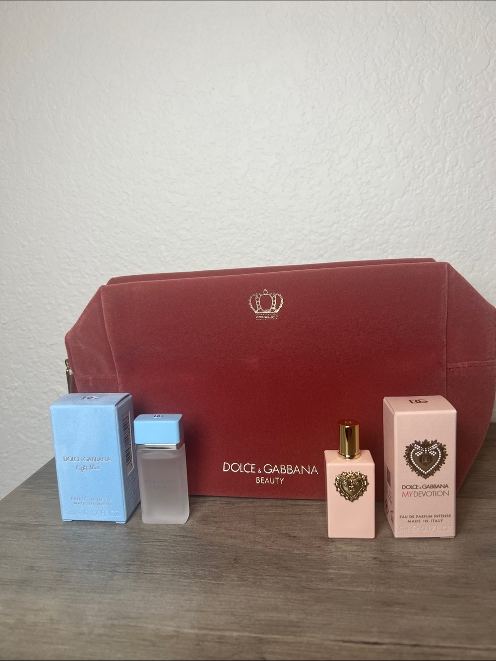 Dolce Gabbana Light Blue & My Devotion Minis